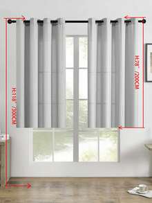 1 buah/2 buah Tirai Tipis Tampilan Linen, Tirai Jendela Semi Transparan Bertekstur Linen Imitasi untuk Ruang Tamu dan Kamar Tidur, Tirai Tipis Linen Imitasi Penyaring Cahaya, Tirai Campuran Linen Bertekstur untuk Dekorasi Rumah - Grey - View 36