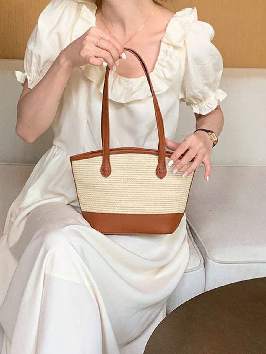 2026新款休闲时尚编织单肩包、斜挎包、手提包（女士款）
