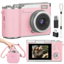 8X Digital Zoom Digital Camera, Suitable For Vlogging, 2.4" IPS Screen, 1080P HD Photos, Rechargeable, Professional Photography Camera For Teens & Beginners, With Card Reader, OTG, Photo/Video/Webcam, Ideal For Thanksgiving, Christmas & New Year Gifts. 800mAh Rechargeable Battery - YJH-lK-007 - View 22