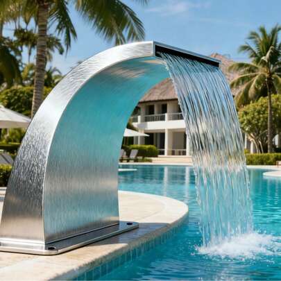 Adjustable Pool Fountain Without Power Supply, Durable Plastic Handheld Water Cooler And Aerator, Suitable For Above-Ground And In-Ground Pools, Ponds, Garden And Yard Decor Sprinkler