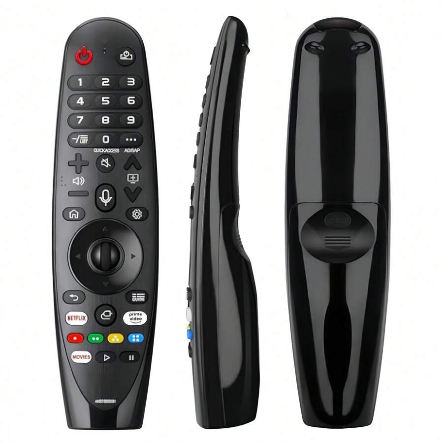 IR AKB75855501（无声音，无鼠标功能）MR20GA 替换遥控器，适用于 OLED、Nano Cell 和 4K 超高清电视型号 - 查看 1