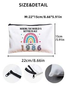 40th Birthday Gift Set For Women, Makeup Bag - Multicolor - View 12