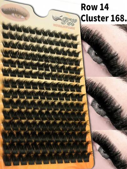 168 sợi, kiểu dáng dày dặn, mi giả 3D, tinh tế và nhẹ, dài 8-16mm, tự nhiên và dày dặn. Có thể tùy chỉnh theo yêu cầu. Que giữ mi mềm mại và mảnh, dễ sử dụng tại nhà. Thích hợp làm quà tặng cho phụ nữ và các bạn gái.