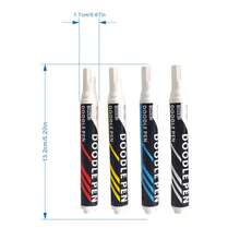 BOZEBI 3pcs, Waterproof Car Wheel Tire Paint Pen - Permanent Marker For Oily Marks, Graffiti, And Touch-Ups! Tire Paint Pen For Auto Repair - 3pcs - View 3