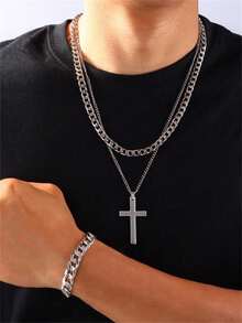 Cross Three-piece Set