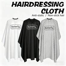 160*140, Áo choàng cắt tóc chống thấm nước, chống tĩnh điện, chuyên nghiệp dành cho tiệm làm tóc, thiết kế họa tiết. - Nhiều màu - Xem 1