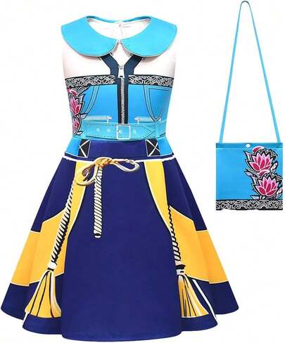 Damen Mädchen Rummii Mira Zoeeyy Cosplay Kostüm Kleid Tasche Dämon K-Pop Halloween Karneval Party Jäger Outfits