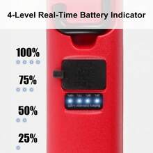 Multifunctional Emergency Repair Work Light With COB LED, Magnetic Flashlight With Hook, Portable Rechargeable Outdoor Light & Car Power Bank - A - View 11