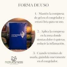Pack de 3 Compresas Frías Bolsas de Gel para Alivio de Golpes Hinchazón y Tensión Muscular - Azul - Ver 7