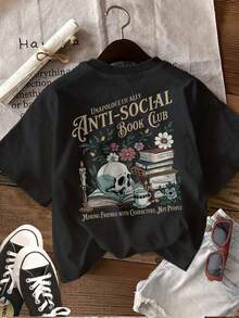 Plus Size T-Shirts - Black - View 2