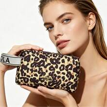 Travel-Size Cosmetic Bag, Cosmetic Bag For Women, Cosmetic Pouch, Cosmetic Bags, Cosmetic Bag For Handbag - Màu vàng - Xem 1