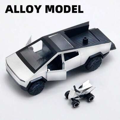 1:36 Scale Alloy Simulation Car Model, Collector's Toy, Desktop Decor, Home Decor Car Model, Teenager Collection Gift, Alloy Car Model With Mini Motorcycle, Alloy Car Model Display Toy, Enthusiast Collection Car