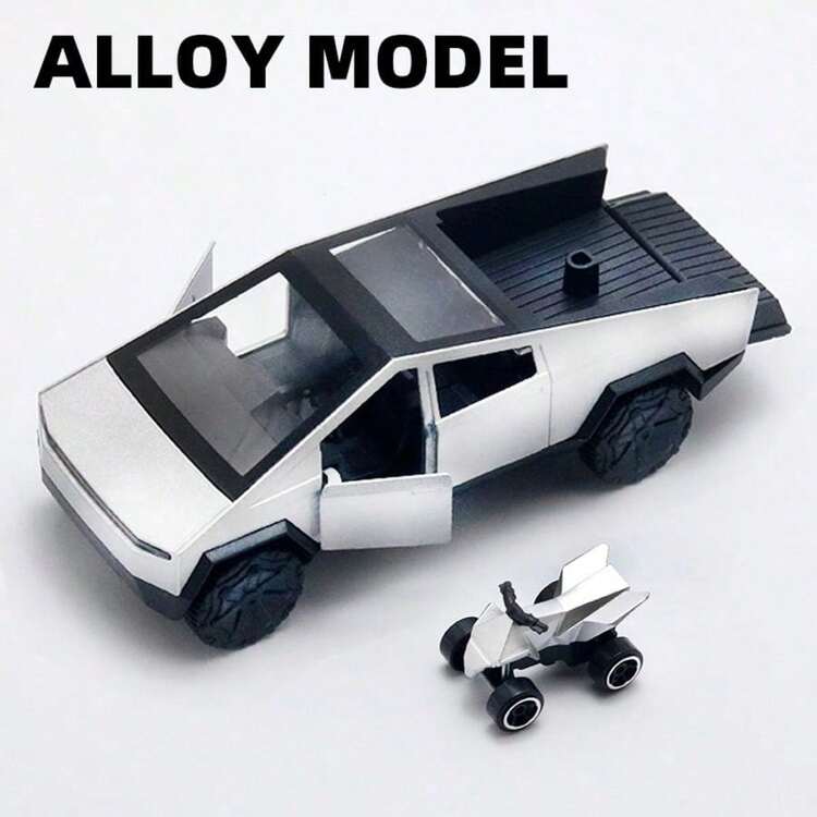 1:36 Scale Car Model,Alloy Diecast Vehicle,Simulation Model Car,Collectible Hobby Toy,Desktop Display Ornament,Home Decoration Car Model,Teen Collector Gift,Alloy Car With Mini Motorcycle,Diecast Display Toy,Hobbyists Collection Car - Multicolor - View 8