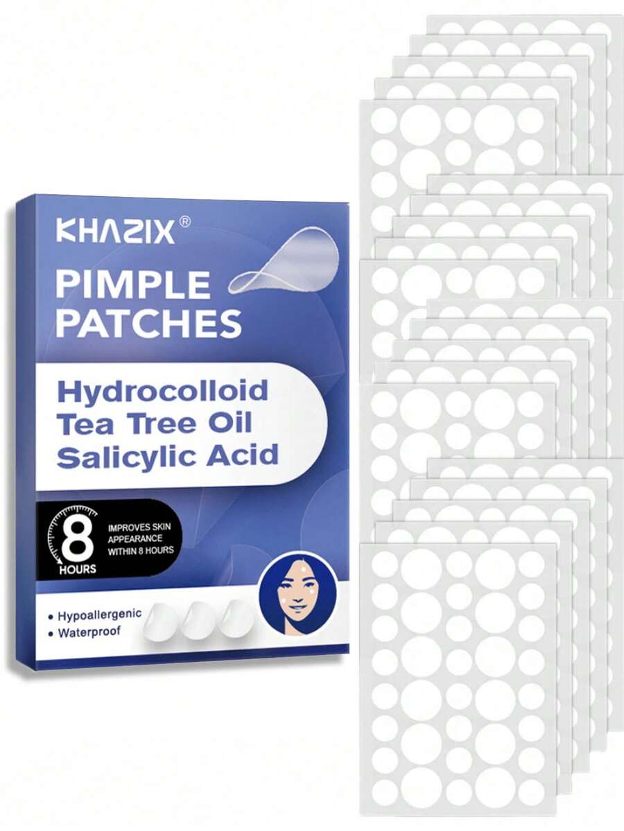 720pcs Transparent Blemish & Acne Cover Patches, Comfortable Breathable Gentle Non-Irritating Fragrance-Free, Suitable For All Skin Types - Multicolor - View 1