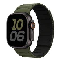 Dây đeo từ tính, tương thích với Ultra 2 49mm/46mm/44mm/45mm/42mm; Dây đeo silicon, tương thích với Series 10/9/8/7/6/5/4/SE - 42/44/45/49/S10-46mm - Xem 11