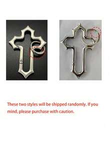 Stainless Steel Cross Jesus Pendant Keychain - Faith-Filled Car/Packaging Accessory, Elegant Christian Gift, Suitable For School, Church And Daily Wear, Durable Keychain Decorated With Religious Symbols, Portable Unisex Accessory, Can Be Hung On Backpacks, Wallets, Pockets And Car Rearview Mirrors As Decoration - Multicolor - View 10