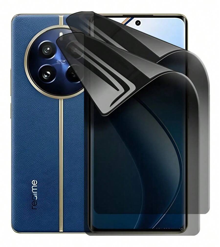 Realme 13 Pro+ - 2 Micas Hidrogel Diferentes acabados - Privacidad - Ver 1