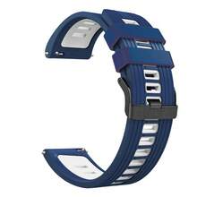 22mm 雙色手錶錶帶，相容於 Watch GT5/GT4/GT3/GT2 Pro 46mm/智慧手錶，適用於 GT 5/4/3/2 Pro 46mm，相容於 GTR 4/GTR 3/3 Pro/Gtr 2/GTR 2E 運動矽膠錶帶，男士手鍊配件 - 22mm - 查看 15