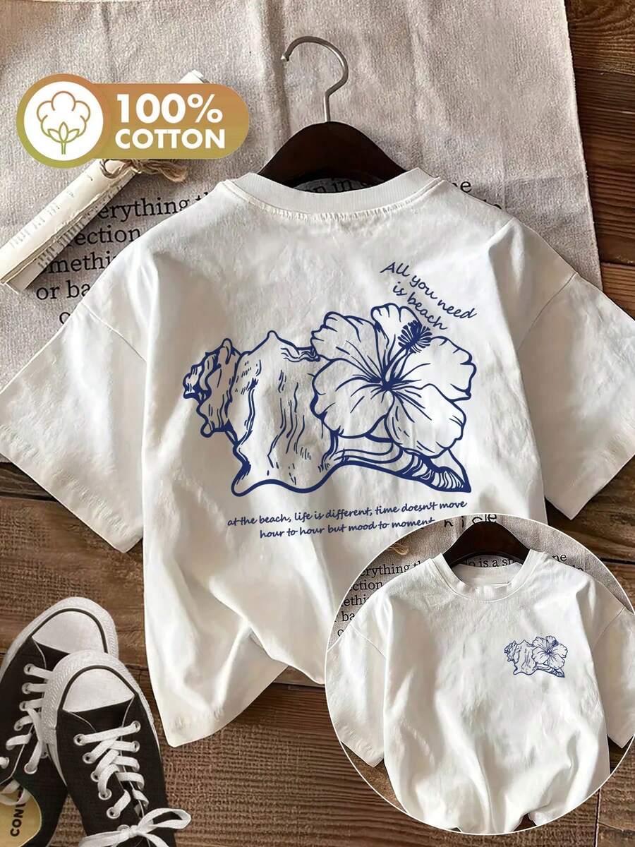 Plus Size T-Shirts - White - View 1
