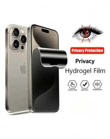 Realme C65 - 2 Micas Hidrogel Diferentes acabados - Privacidad - Ver 7