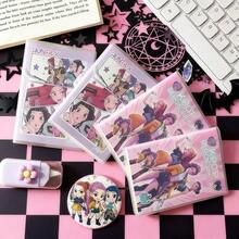 Bộ văn phòng phẩm K-Pop nhóm nhạc nữ Kpop Demon Hunters, sổ tay dễ thương chất lượng cao, bút, túi đựng có khóa kéo, đồ dùng học tập/quà tặng. - Nhiều màu - Xem 2