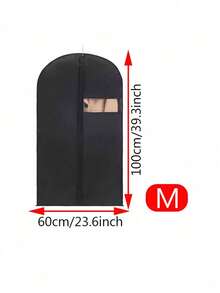 Suit Dust-Proof Hanging Garment Storage Bag With Window, Portable Clothing Protection Bag For Shirts, Suits, Dresses, Coats, Suitable For Bedroom Closet, Wardrobe, Home, Dorm, Household Storage - Multicolor - View 10
