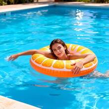 1 Pc Creative Watermelon Design Hot Summer Adult Kids PVC Watermelon Tube Inflatable Pool Swimming Ring - Multicolor - View 12
