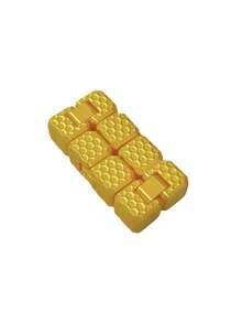 1pc Honeycomb Textured Mini Transformable Magic Cube, Fidget Toy, Textured Infinite Rotation Stress Relief Toy, Desktop Finger Toy - Multicolor - View 8