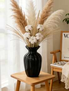 1 pieza Jarrón de flores de resina vintage elegante. Se puede usar como jarrón en la sala de estar, colocado en un estante de flores secas como decoración moderna o como decoración de mesa de comedor. Puede contener flores frescas o artificiales, convirtiéndolo en una decoración ideal para mesas de café, escritorios y salas de estar. Adecuado para la decoración de la habitación, la decoración del hogar y la decoración de otoño. - Jarrón de la princesa Diana - Ver 9