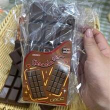 1个逼真巧克力软萌减压玩具，超大容量液体减压玩具，惊喜礼物，生日礼物，圣诞礼物，完美礼物，礼品玩具，软萌玩具，捏捏乐，解压玩具 - 均碼 - 查看 8