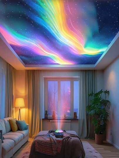 Đèn chiếu cực quang dùng nguồn USB, có điều khiển từ xa, nhiều hiệu ứng ánh sáng, vỏ màu đen. Thích hợp cho phòng ngủ, cắm trại, trang trí đám cưới. Món quà lý tưởng cho lễ Phục sinh, ngày lễ, sinh nhật. Đèn USB tương thích với máy tính xách tay, đèn USB, phụ kiện máy tính, thiết bị USB.