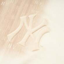MLB Unisex Casual Minimalist Monogram Sweatshirt/Pullover, Comfortable Sports Wear 3AMTM0854-50CRS - Beige - View 7