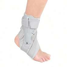 1pc New Quick Lace Up Ankle Brace Adjustable Slim Fit Ankle Support Wrap Lightweight Compression Foot Support For Sprained Ankle MOTH - Multicolor - View 4