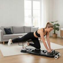 Składana deska do pilatesu – Twój domowy trener równowagi i stabilizacji Kompaktowe urządzenie, które daje ogromne możliwości ćwiczeń. - 黑色 - 查看 8