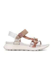 Women Flat Sandals - Gold - View 2