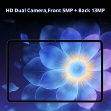 Qetupa Android 15 10.1 英寸平板电脑，4GB RAM + 64GB ROM / 8GB RAM + 128GB ROM / 8GB RAM + 256GB ROM（支持最高 1TB SD 卡扩展），MTK 8788 八核 2.0GHz 处理器，高清 (1280x800) IPS 触控屏，5MP + 13MP 双摄像头，6000mAh 电池，Type-C 接口，支持 802.11ax Wi-Fi 6 和 GPS（不支持 SIM 卡） - 黑色 - 查看 4