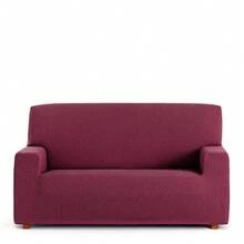 Kiva Copridivano universale e versatile a 2 posti, disponibile in vari colori – Facile da applicare, protegge schienale, seduta e braccioli. - Bordeaux Ulisse - Visualizzare 3