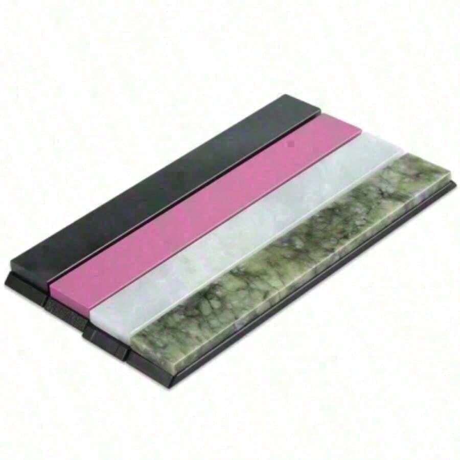 4pcs Sharpening Stone 3000/ 5000/ 8000/ 10000 Grit Whetstone Grinder Knife Sharpener Stone Grindstone Kitchen Tool - Multicolor - View 1