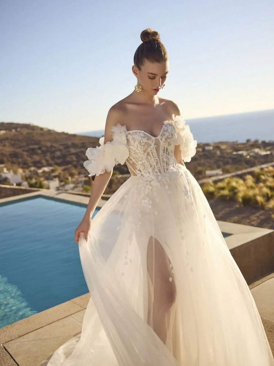 Robes de mariée - Blanc - Voir 1