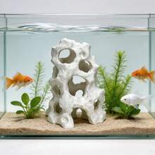 High-Quality 3D Printed PLA Material Fish Tank Decor, Suitable For Freshwater And Saltwater Aquariums, To Fish, Shrimp And Plants. Can Be Glued To The Bottom Or Secured With Sand/Gravel To Prevent Floating And Shifting. Natural And Realistic Design To Seamlessly Integrate Into Various Aquarium Landscapes. - Happy Aquarium - View 6