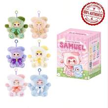 Samuel 动物毛绒盲盒，欢乐时光系列，生日礼物，情人节礼物，圣诞节礼物，节日礼物，随机发货，ABS（硬质）内表面材质，非毛绒填充物 - 彩色 - 查看 1