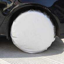 Four-Piece Car Tire Cover Set, Waterproof, Sunproof, And Freeze-Resistant Tire Cover, Dustproof Tire Protection Cover, All-Season Sunproof And Dustproof Cover, Spare Tire Storage And Protection Cover - 4-piece Pack - View 7