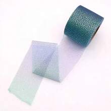 Ombre Mesh Ribbon Gift Packaging Decoration Bow Ribbon, Suitable For Wedding, Birthday Party Decoration, DIY Gift Wrapping - Multicolor - View 11