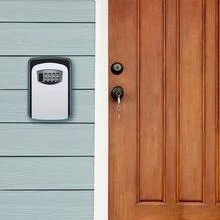 1pc Plastic Password Key Box, Key Storage Box, Key & USB Drive Access Control Storage Box With Password (Comes With Installation Tools) - Multicolor - View 6