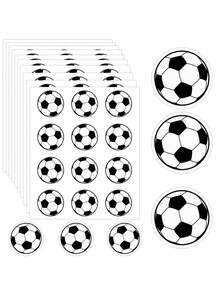 1 Tờ (12 miếng) Hình dán bóng đá World Cup đen trắng sáng tạo, Hình dán trang trí tự dính, Hình dán niêm phong quà tặng, Nhãn dán, Quà tặng tiệc thể thao, Tiệc sinh nhật chủ đề bóng đá, Phụ kiện chụp ảnh họp mặt người hâm mộ, Trang trí bàn làm việc, Hình dán bóng đá, Hình dán trang trí tiệc sinh nhật, Hình dán cổ vũ người hâm mộ, Hình dán trang trí tiệc bóng đá - Hình dán bóng đá - Xem 1