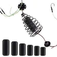 FTK Carp Bait 30-80g Fish Cage To Send Three Tied String Hooks High Carbon Steel Metal Feeder Sinker Artificial Bait Accessories - Multicolor - View 7