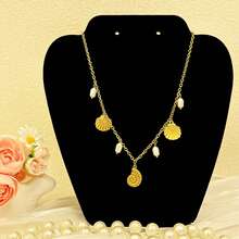 Dây chuyền mặt hình vỏ sò, sao biển, chữ cái, mặt dây chuyền cá nhân hóa, trang sức chủ đề lướt sóng mùa hè, quà tặng trang sức phong cách Bohemian. - Nhiều màu - Xem 28