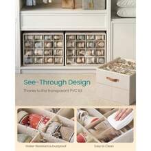 Shoe Storage Box - Beige cappuccino - Voir 4