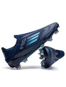 Giày bóng bầu dục chuyên nghiệp dành cho nam, giày rugby người lớn, độ bám cao, bền, chống trượt, nhẹ, thoáng khí, ổn định, thoải mái, thích hợp cho tập luyện, thi đấu và thể thao ngoài trời. - Màu xanh lam - Xem 4