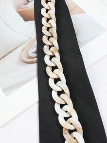 1 chiếc dây chuyền acrylic thời trang nữ, mặt dây chuyền ngọc trai giả, có thể điều chỉnh kích thước, phù hợp cho dạo phố, dự tiệc, tiệc chiêu đãi, và trang phục cá nhân. - Nhiều màu - Xem 3